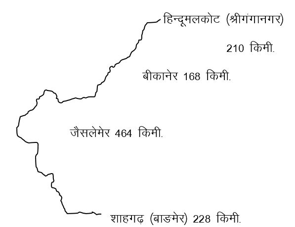 Rajasthan Map