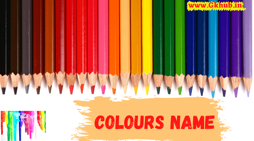 Colours Name in English Colours Name in English