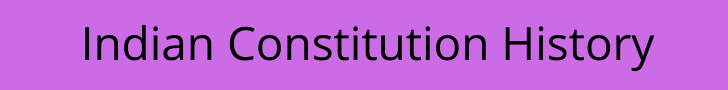 Indian Constitution History
