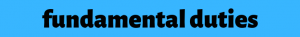 fundamental duties