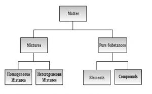 Nature of Matter Classification of matter