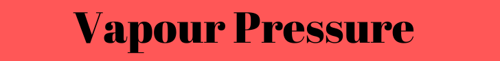 vapour pressure