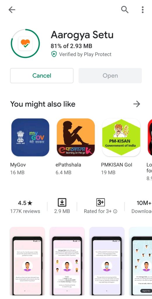 Play Store Download Steps