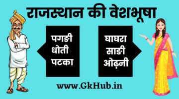 Rajasthan Ki Veshbhusha – राजस्थान की वेशभूषा || Rajasthan GK