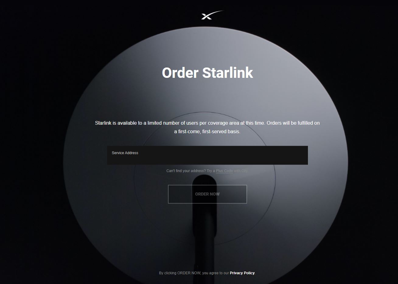 Pre-Order Starlink in india