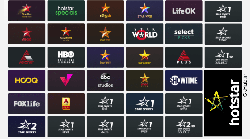 List of Hotstar Live TV and News Channels