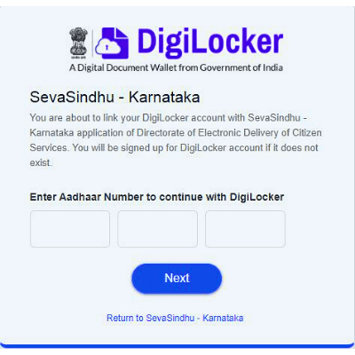 Registration Process Seva Sindhu