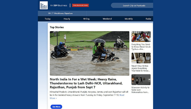 Weather Web