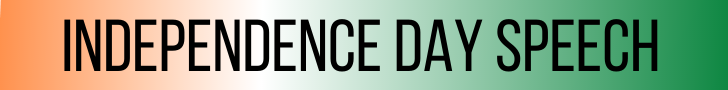 Independence Day Speech