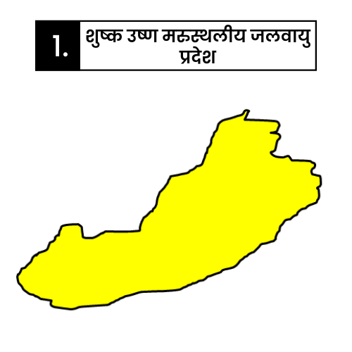 शुष्क उष्ण मरुस्थलीय जलवायु प्रदेश