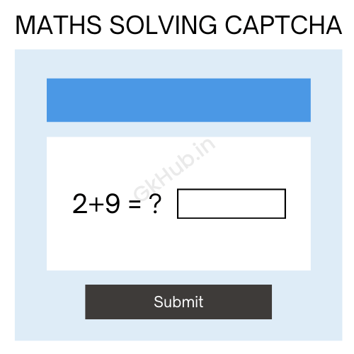 Math Solving Captcha