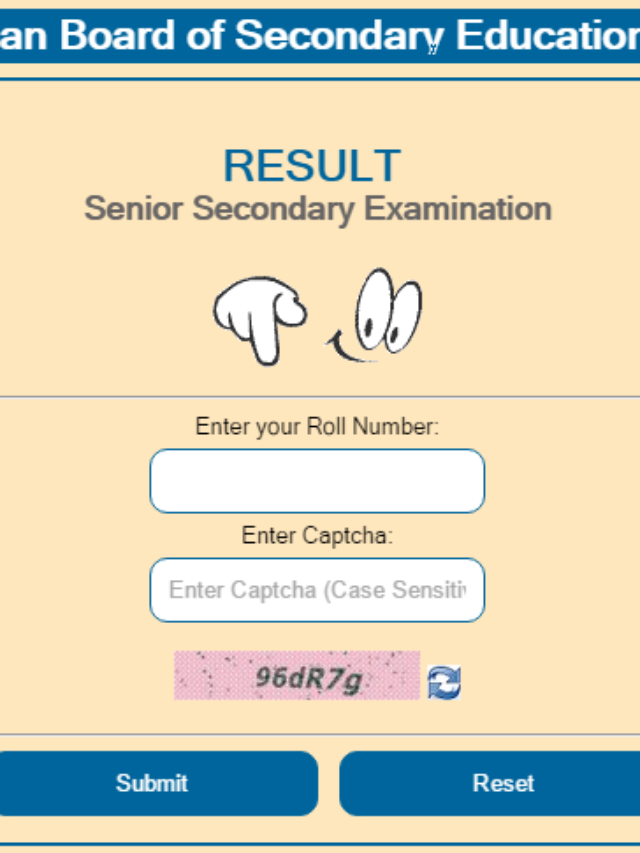 Rajasthan Board RBSE 10th Result 2022