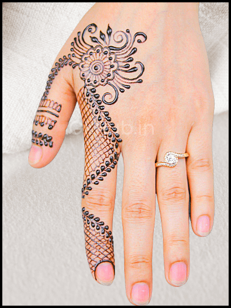 cute easy mehndi designs for kids