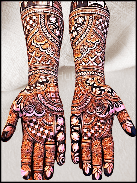 dulhan mehndi design