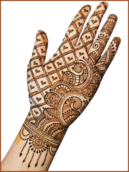 front royal hand mehndi design