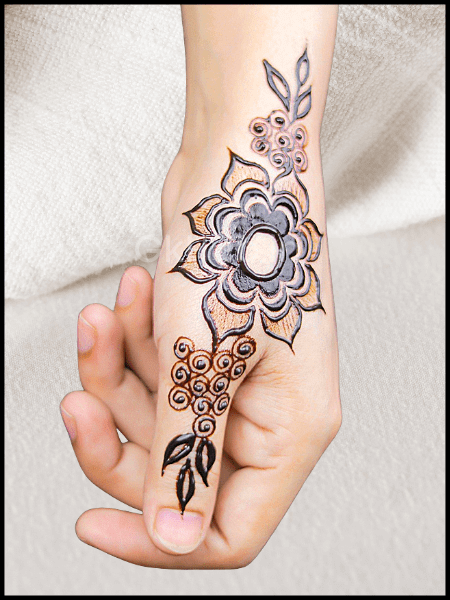 mehndi designs for kids