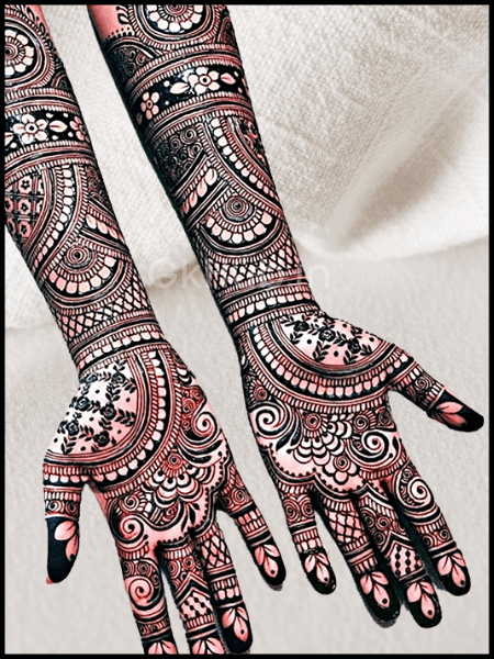 wedding bridal mehndi designs for full hands