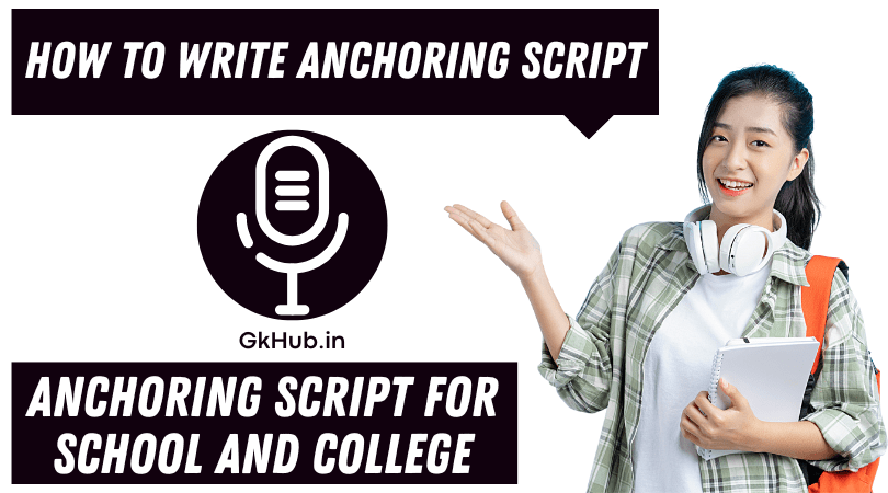 professional anchoring script