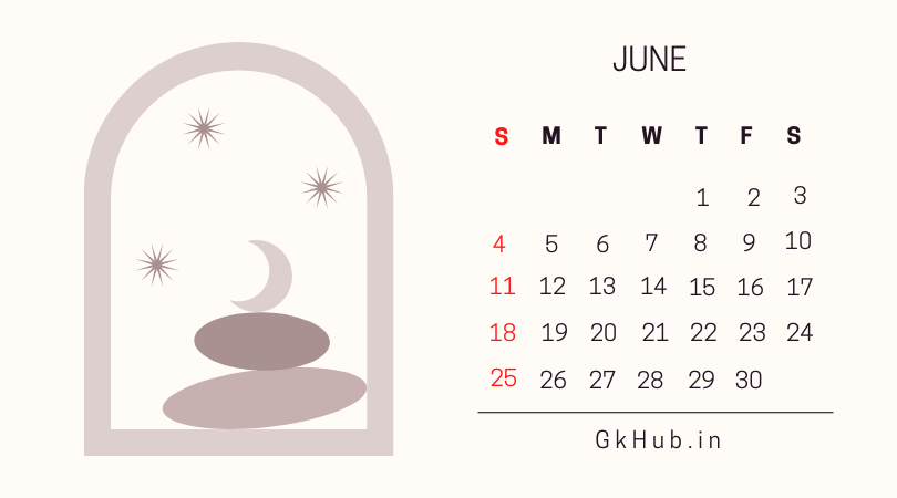 Holiday and Festivals List June 2023