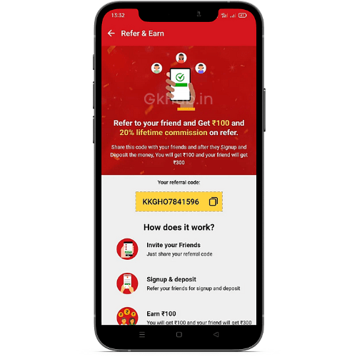 How to earn money by vision 11 app