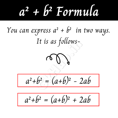 a² + b² Formula