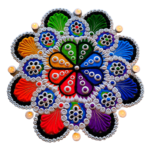 easy rangoli designs