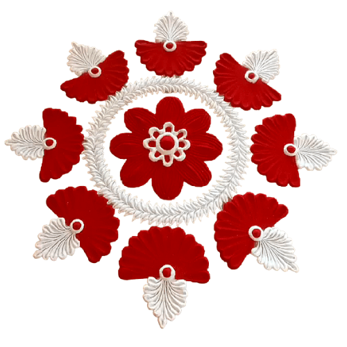 latest rangoli design for diwali