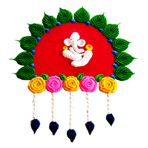 rangoli for diwali new design