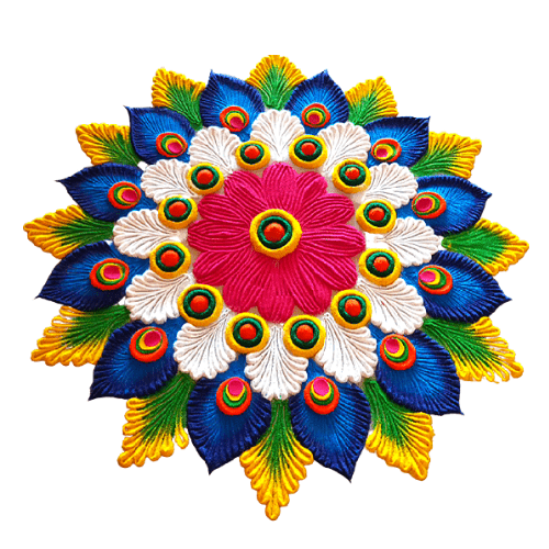 simple rangoli designs for diwali