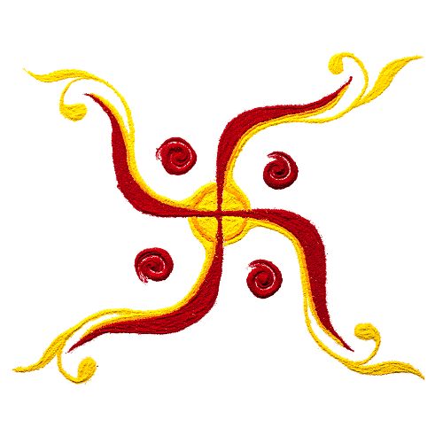 small easy rangoli designs