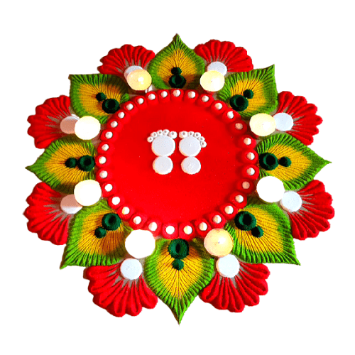 small rangoli designs for diwali