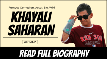 Khayali Saharan – Famous Comedian, Actor, Bio, Wiki