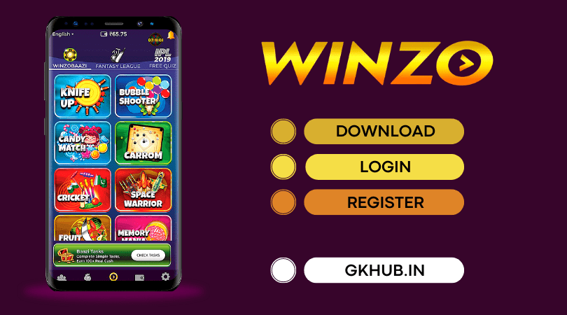 Winzo App Download - Latest Version Apk 2023 - Get Free ₹550