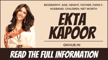 Ekta Kapoor Biography – Age, Husband, Family, Movies, Serial, Wiki, Affairs
